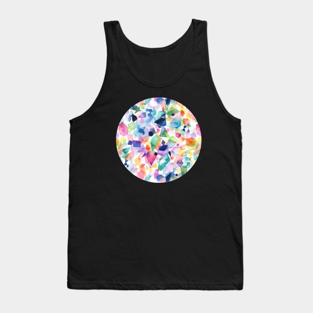 Pocket - Vichy Black Yellow Tank Top by ninoladesign